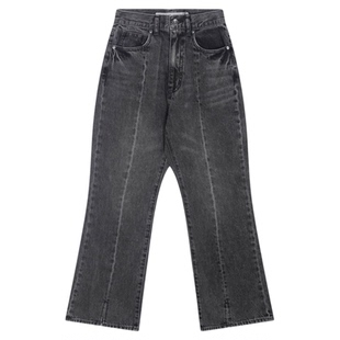 niko and ...NKJ牛仔裤女2026春季新款棉质修身微喇裤497821