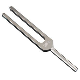 528hz频率高音专业银音叉音疗乐器瑜伽放松解压专注消磁清脆音叉