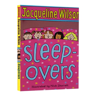 英文原版 Sleepovers 在朋友家过夜 英国儿童文学女王 小学英语课外阅读 青少年的情绪管理成长小说 英文版 进口英语书籍