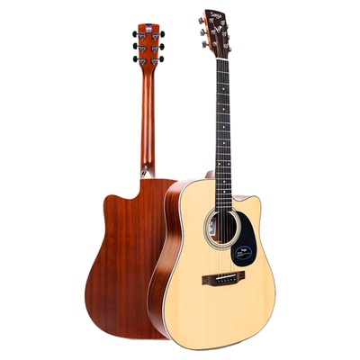 SAGA萨伽SF700C单板民谣木吉他