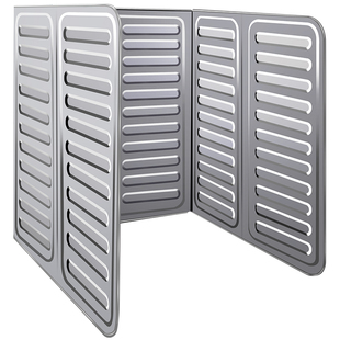 日本厨房档油板防油挡板家用炒菜防油溅板铝箔防油板灶台隔油档板