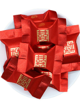 红色夹心巧克力喔喔喜糖