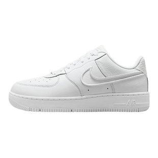 耐克女鞋AIR FORCE 1 AF1空军一号纯白板鞋运动休闲鞋FJ7409-100