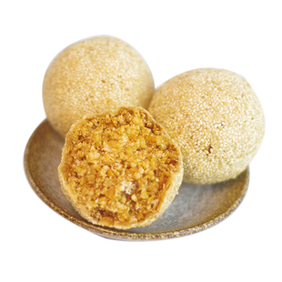 李禧记龙江煎堆圆手工油炸广式传统点心广东顺德特产糕点包邮