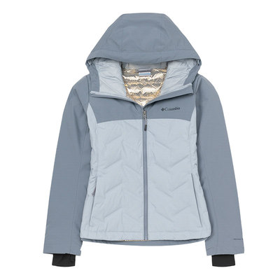 【自营】哥伦比亚羽绒服女装新款连帽运动服户外徒步休闲训练外套