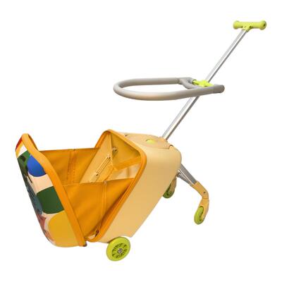 儿童可坐骑遛娃箱可拆卸变遛娃车