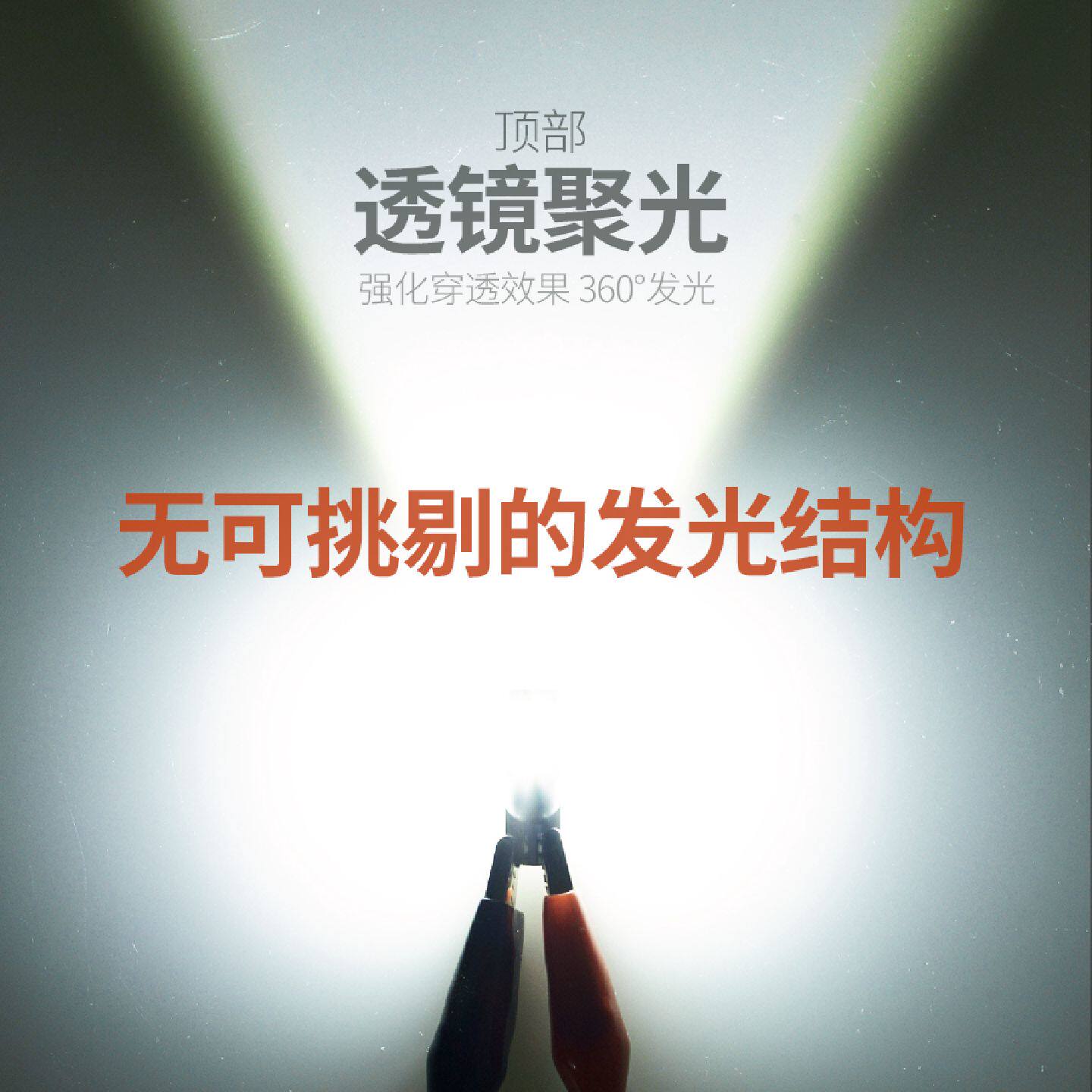 强光T10示宽灯LED灯泡12V汽车24V货车货车改装小灯行车灯后尾灯