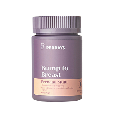 【晁然专属】perdays女士多种复合维生素4倍高胆碱孕妇叶酸