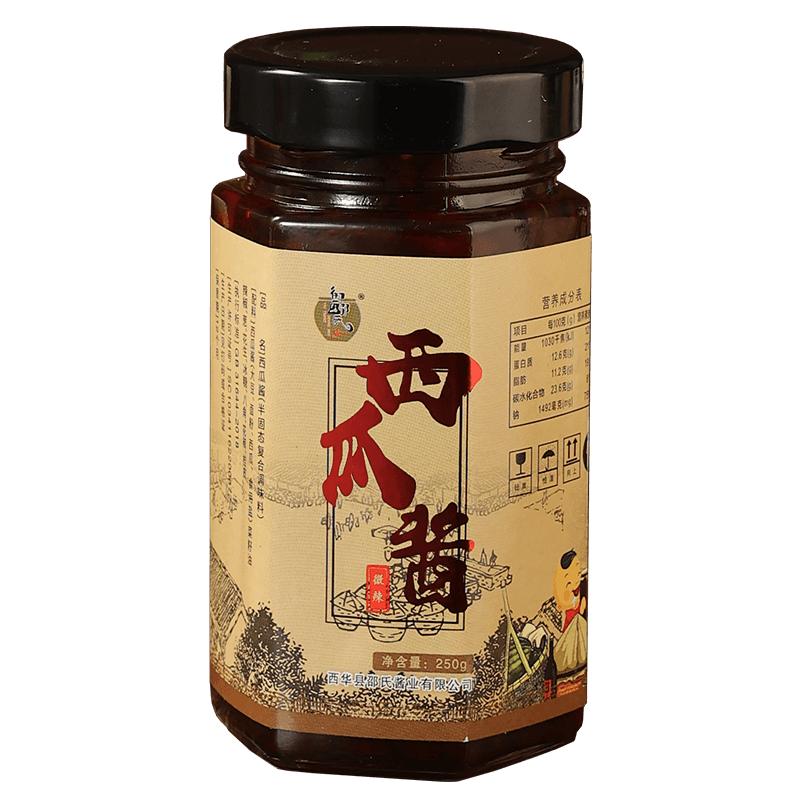河南特产老式西瓜酱拌饭拌面夹馍