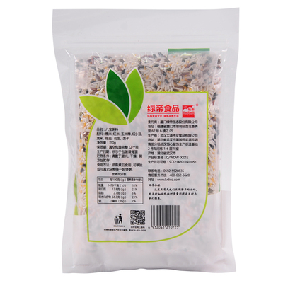 绿帝八宝粥料玉米糁燕麦米五谷杂粮健康粗粮混合腊八粥原材料