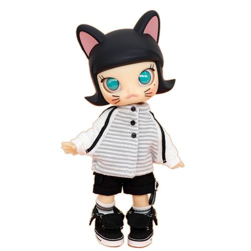 ob11娃衣服现货molly关节棒球衫T恤开衫卫衣外套12分bjd GSC粘土