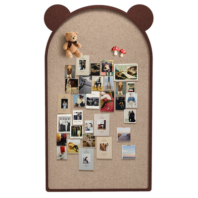 照片墙高级感软木板背景板