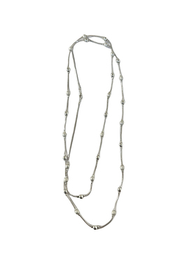 磨砂珠串多功能叠戴长项链