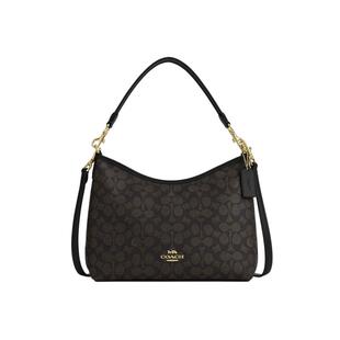 【店长推荐】COACH/蔻驰女士大容量单肩斜挎手提包流浪包 CV975