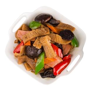 【天丰裕魔芋毛肚500g*5袋】低脂肪热量纯素肚丝条火锅用美食食品