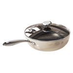 爱仕达无氟涂层不粘锅炒锅家用陶瓷不沾锅燃气电磁炉用钛锅炒菜锅