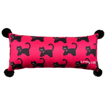 猫咪可爱沙发腰枕床头靠垫客厅长条抱枕卡通车载靠枕夹腿睡觉腰靠