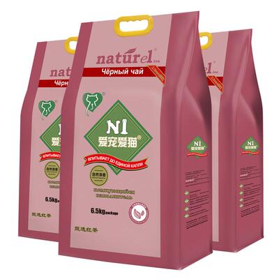 N1红茶豆腐猫砂19.5kg除味易结团