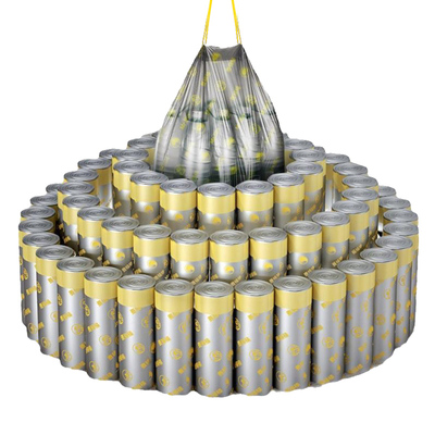 麦桶桶自动收口加厚厨房垃圾袋