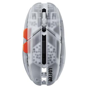 Lofree洛斐HYPACE隼电竞鼠标无线打游戏专用3950轻量化镂空半透明