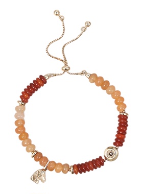 shes茜子意境东方万物有灵金马浮雕吊坠手链小众设计感手串手饰