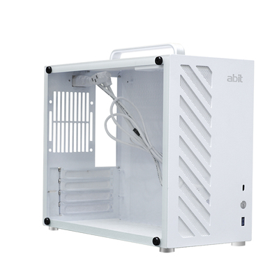 升技I8白色手提电脑机箱迷你款