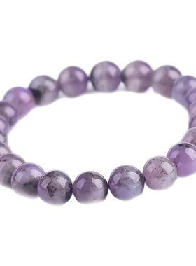 天然紫水晶极光23手串全新新品