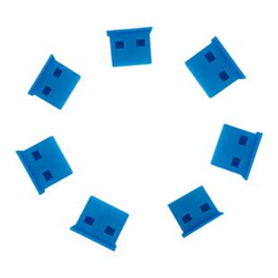 维智控USB防尘塞汽车usb插口堵盖usb封堵器笔记本电脑台式保护盖