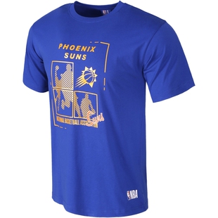 【NBA3X赛专用】太阳队 篮球竞技图案T恤 运动潮流休闲全棉短袖