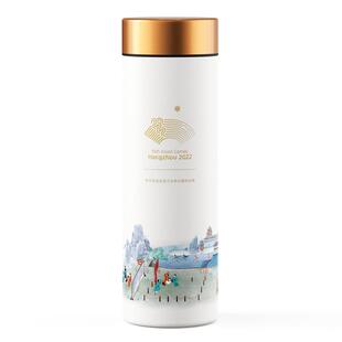 tomic特美刻陶瓷内胆保温杯钛杯杭州亚运会周边水杯水壶男女杯子