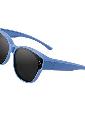 儿童雪地墨镜可套近视镜偏光护眼