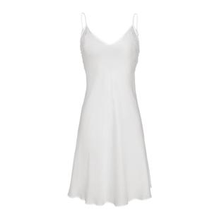 MANITO/曼尼陀Wedding桑蚕丝花朵蕾丝吊带裙女士真丝睡衣