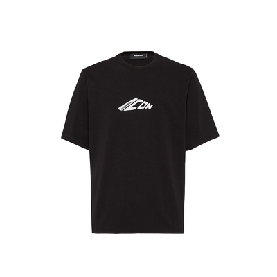 DSQUARED2/D2次方 春夏系列 男士圆领休闲简约宽松T恤