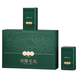 信阳毛尖2026新茶雨前嫩芽绿茶浓香型茶叶礼盒装250g春节年货年礼