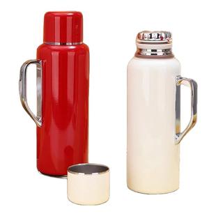 传家壶焖茶壶保温杯316不锈钢大号大容量机械显温茶水分离保温壶