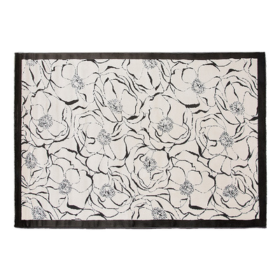 现代轻奢风地毯客厅卧室高级感