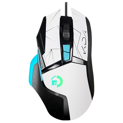 游戏办公硬件宏静音有声压枪鼠标