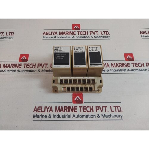 Omron 61FG1 Floatless Level Switch With 61F11 Relay Unit 100