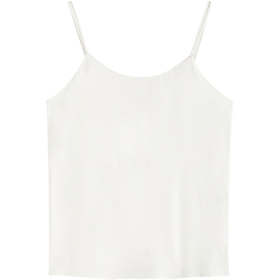 EXCEPTION例外女装2026春季新品背心吊带系带设计圆领休闲内搭女