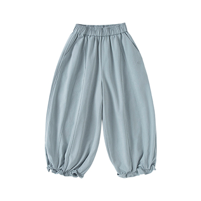 半度闲女童春秋款运动裤长裤