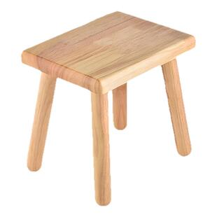 小凳子家用实木凳子小板凳矮凳方凳换鞋凳茶几凳餐桌凳原木奶油风