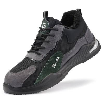 防静电劳保鞋男款女士冬季工地棉鞋防砸防刺穿加绒加油站安全工作