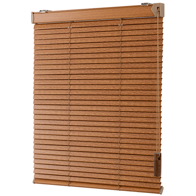 铝合金仿木纹百叶窗帘2025新款