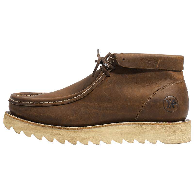 BLESS SHOE FOR YONDER REALM 疯马牛皮工装靴固特异工艺袋鼠鞋