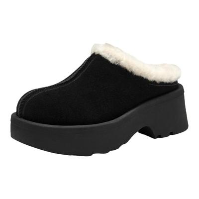 BeauToday一脚蹬穆勒鞋