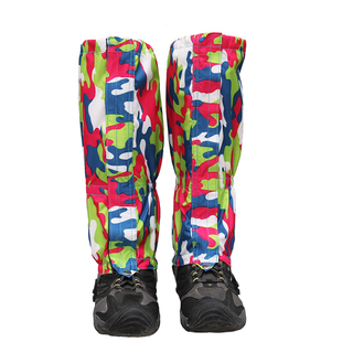 滑雪户外雪套脚套 男女登山透气沙漠防水防雪蛇防沙护腿鞋套户外