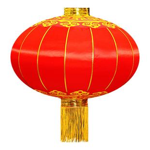 2026元旦新年超大铁口红灯笼挂饰户外防水防晒门头春节装饰灯笼