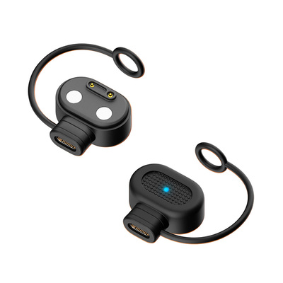 适用小天才电话手表磁吸Type-C充电转接头Q3D5U5N5D3SQ2AZ6Z5AqZ2YZ1SD2AU3D1SQ1CQ1RQ1SY06Y8充电线防丢绳