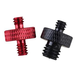 云台三脚架双头牙螺丝铝合金转接支架直播架变换头1/4变径转换M6