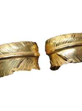 羽毛铁头的店高桥全金羽毛18K